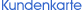 Kundenkarte